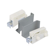 Навес кухонный регулируемый ABS на втулках левый+правый + серые заглушки PRIME by AKS 126032