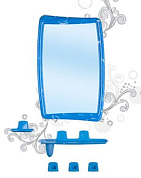 Набор ВК Беросси 51 (светло-голубой) Арт. 53с-2005 BEROSSI НВ 05108000