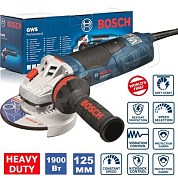 Угловая шлифмашина GWS 19-125 CIE Professional BOSCH (060179P002)