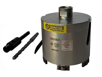 Коронка алмазная d 102 мм железобетон LASER HILBERG HM210