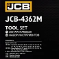 Набор инструментов 36 пр. 1/2'' 6-гр JCB JCB-4362M
