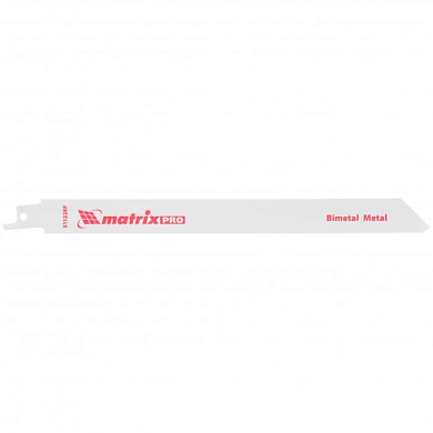 Полотна по металлу для сабельной пилы S1122EF 200/1,4 мм, Bimetal, 2 шт, Pro Matrix 782010
