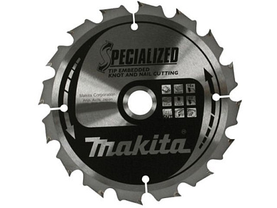 Диск пильный 355х30 мм 60 зуб. по дереву с гвоздями Makita B-31463