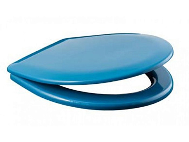 Сидение унитаза универсальное, бирюза, полипропилен К-09 ОРИО