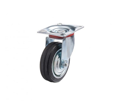 Колесо поворотное резина SC 80 200 мм (Y) TOR 1022086