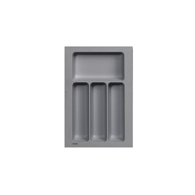 Лоток для столовых приборов 400 PIXEL 315*485, серый AKS 117227