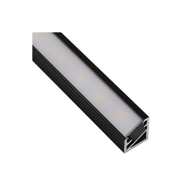 Профиль алюминиевый Triline mini (Starline Mikro), чёрный, 2м HLT 62217