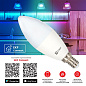 Умная лампа EKF Connect 5W WIFI RGBW E14 slwf-e14-rgbw