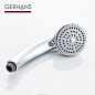 Душевая лейка 1 режим, "ручной душ", пластик, хром GERHANS K40104