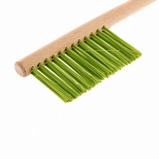 Щетка-сметка двухрядная, 280 мм, деревянная ручка Сибртех 84629