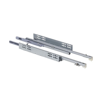 Направляющая скрытого монтажа L-250 с доводчиком ДСП до16mm насадной монтаж   полное выдвижение QTYPE 119897