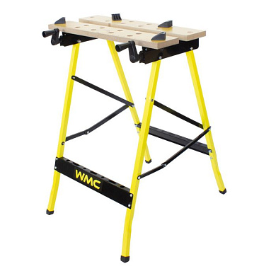 Верстак столярный металлический с разводной столешницей 950x560x165 мм, до 100 кг WMC TOOLS WMC-TG6101045
