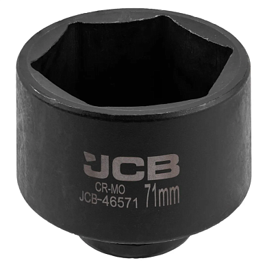 Головка ударная 3/4'' 71 мм 6-гр JCB JCB-46571