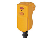 Вилка с УЗО, с/з, 16А, 230В, IP55, с защитой от пыли и струй, оснащена устройством защитного отключения Brennenstuhl 1290670