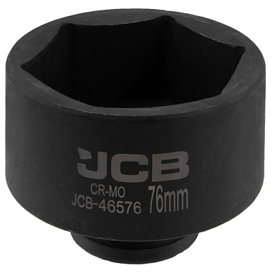 Головка ударная 3/4'' 76 мм 6-гр JCB JCB-46576