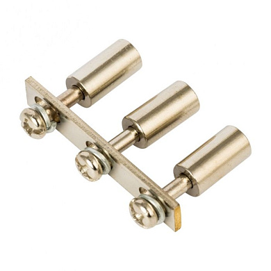 Перемычка тип 3PIN для 6,0 мм2 (20 шт,) EKF PROxima plc-per-3PIN-6