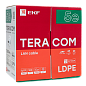 Кабель витая пара TERACOM Cat,5E U/UTP 4 пары solid внешний оболочка LDPE цвет черный (упак, 305м) TRC-5EUTP-04PE-BK-OUT3