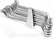 Набор накидных изогнутых ключей 6-22 мм 8 пр. Vorel 52570