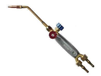 Горелка ацетиленовая Г2-123 9/6 нак. 1,2,3, толщ. мет 0,5 - 4,0 мм, Ø6/9 мм РЕДИУС 09101