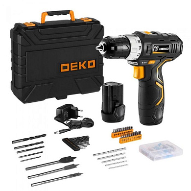 Дрель-шуруповерт аккумуляторная GCD12DU3 SET 5 DEKO 063-4147