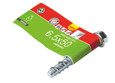 Анкер-шуруп с шестигр. головкой CS-H 6.5х50, 1 шт ЕКТ B009385