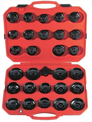 Набор съемников масляных фильтров (чашка) 30 пр. Force 61917