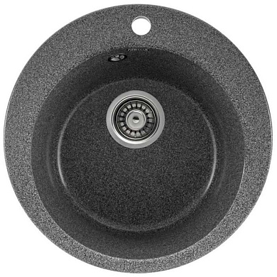 Мойка кухонная из мраморной крошки, графит, A04-24 Gerhans