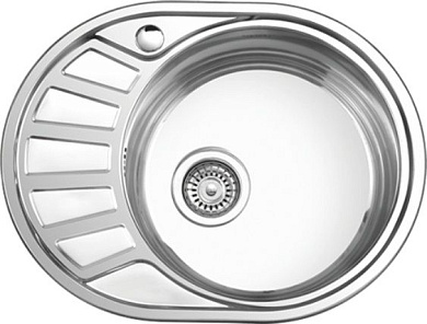 Кухонная мойка из нержавеющей стали, декорированная Ledeme L65745-R