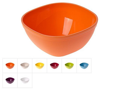 Салатник Kubo 0,4 л, цвета в ассортименте DRINA 10378