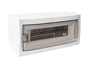 Бокс пласт. 12 модулей наружный с крышкой IP 20, (148х284х108 мм) Bylectrica КНО-12Д