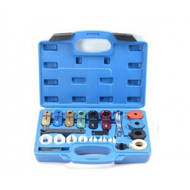 Набор приспособлений для рассоединения топливопроводов и кондиционеров 23 пр H-D HD-06301