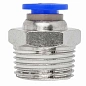 Фитинг для пластиковых трубок 6 мм-наружная резьба 3/8'' Forsage F-SPC06-03