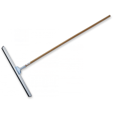 Щетка-Сгон для уборки воды алюминиевая 60 см. c деревянным черенком Bradas ES2262-H