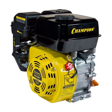 Двигатель бензин.,с горизонт. валом, 7л.с./3600об/мин., 212 см.куб., бак 3,6 л., тип вала -резьба Champion G210HT