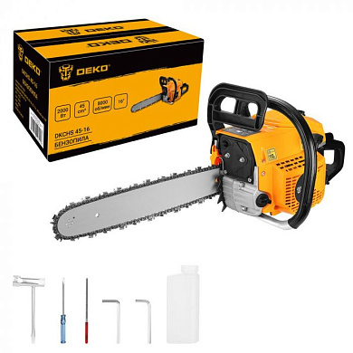Бензопила DKCHS 45-16, 2,7 л. с., 45 куб. см, 16 " DEKO 065-1222