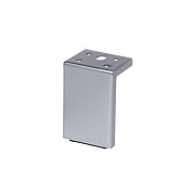 Опора мебельная мет. WALL h120 матовый хром AKS 113007