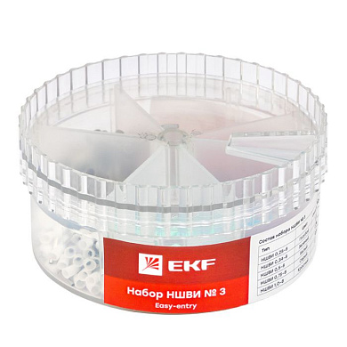 Набор НШВИ №3 (0,25-1мм2) EKF PROxima nabor-nshvi-3
