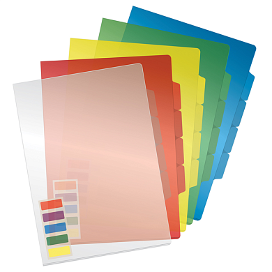 Папка-уголок "Стамм", А4, 150 мк, ассорти