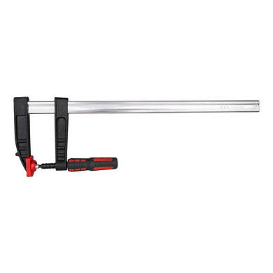 Струбцина винтовая ADVANCE HCLF03-0500, 500мм, тип F, 120х480 мм, 4000 Н, сталь/чугун PIT HCLF03-0500