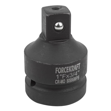 Ударный адаптер для головок 1"(F)х3/4"(M) ForceKraft FK-80986MPB