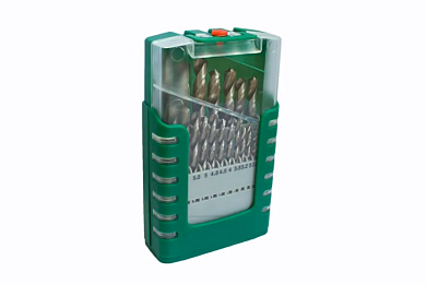 Набор сверл по металлу HSS 21 пр 1-10 мм RockForce RF-924U21S