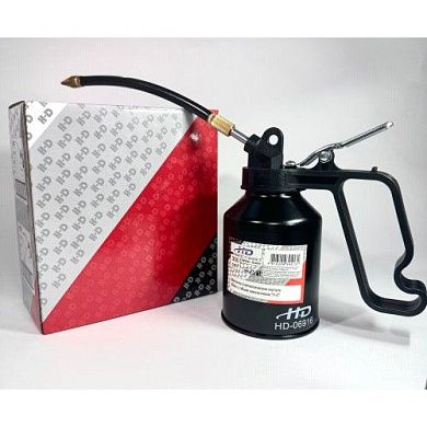 Масленка в металлическом корпусе 300 мл, с гибким наконечником H-D HD-06916