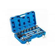 Набор инструмента 3/4" 19-50 мм 21 пр. CrV Hoegert HT1R510