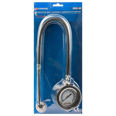 Индикатор для проверки давления в шинах грузовых А/М, 0-12 Bar Forsage F-SDG-20