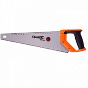 Ножовка по дереву, зуб 2D, каленый зуб, линейка, двухкомпонентная рукоятка Sparta