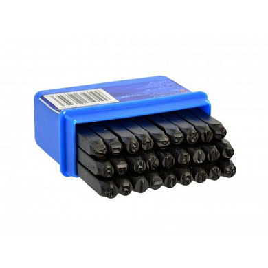 Набор клейм буквы латиница 4 мм 27 пр H-D HD-01808