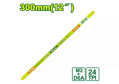 Полотно ножовочное биметаллическое 300 мм DYLLU DTHB2H24