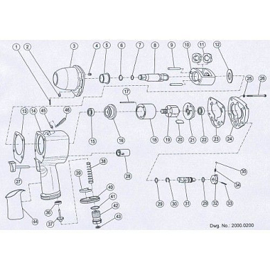 Лопасть ротора для IW-4460 Prowin 4460-No.20