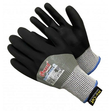 Перчатки противопорезные усиленные нитриловые, р. 10 (XL), No-Cut Arthur GWARD No-Cut-FC5C-XL
