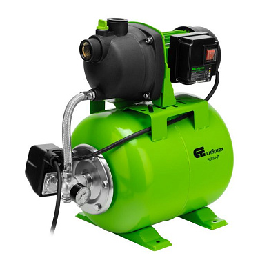 Насосная станция НС850-П, 850 Вт, напор 42 м, 3500 л/ч, ресивер 19 л Сибртех 97248